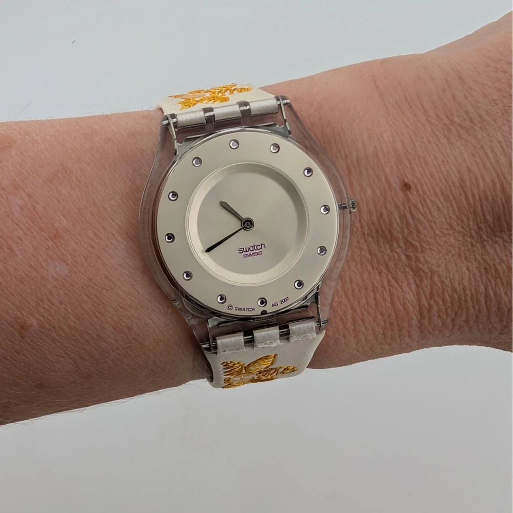 2007 Swatch Skin Madre Mia Special Mother's Day Release Watch Original Pouch